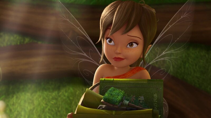 Fairy Holding Green Box