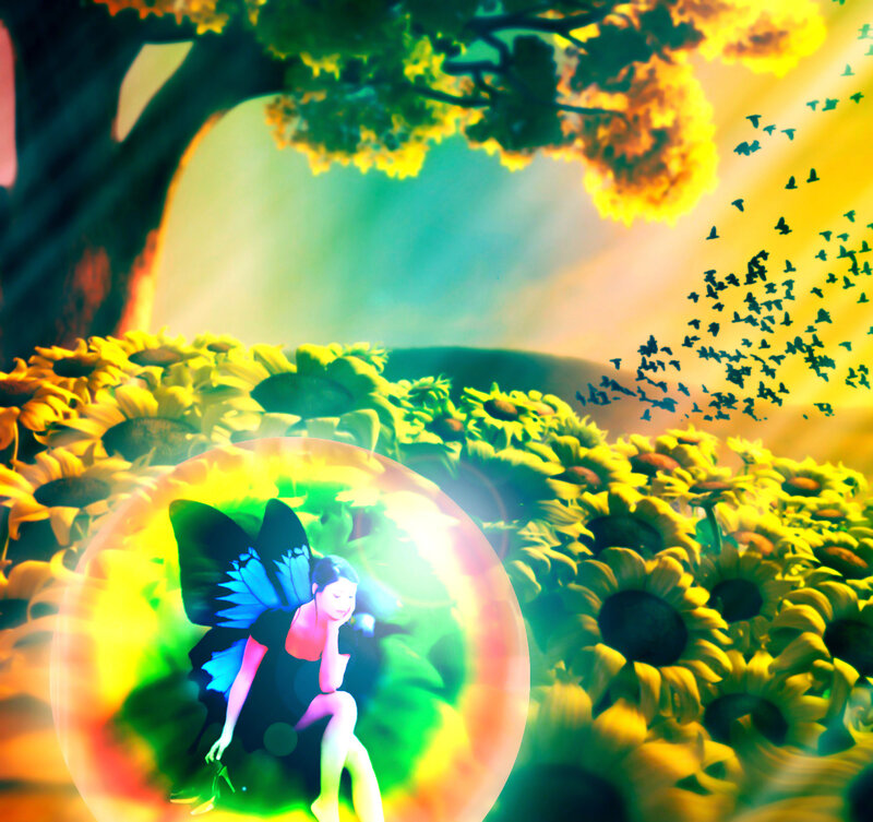 Fairy in a Bubble