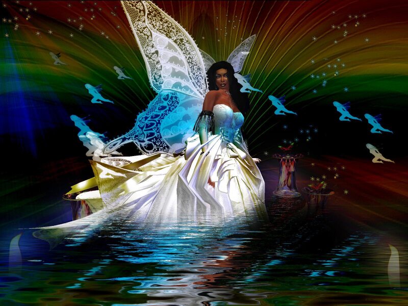 fairy in a colorful dream