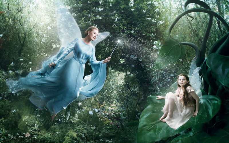 Fairy in a forest