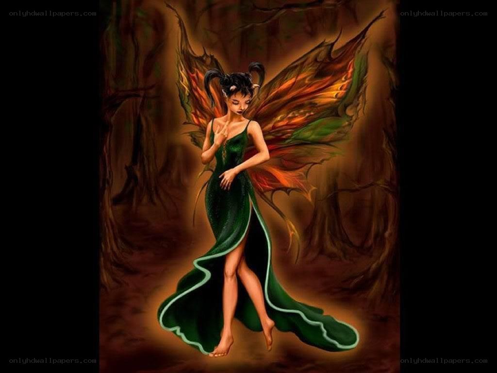 fairy in a forest