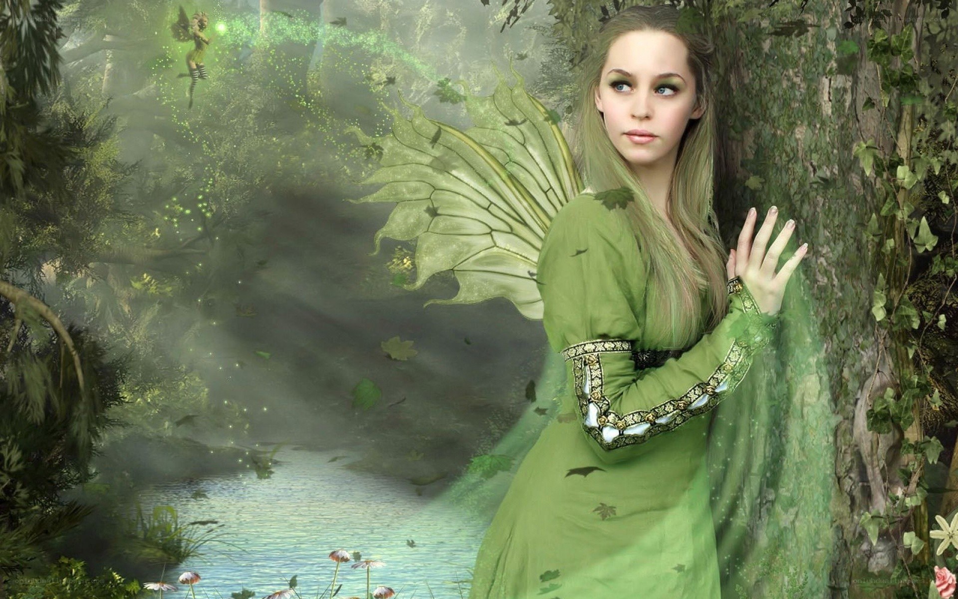 fairy in a forest