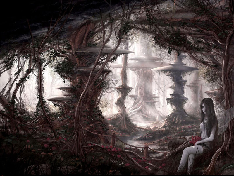 Fairy in a Forest — Brown