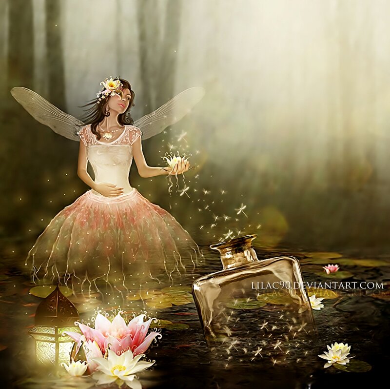 Fairy in a Forest — Pink