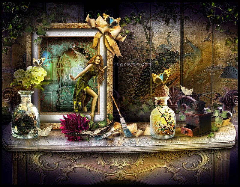 Fairy in a Framed Picture