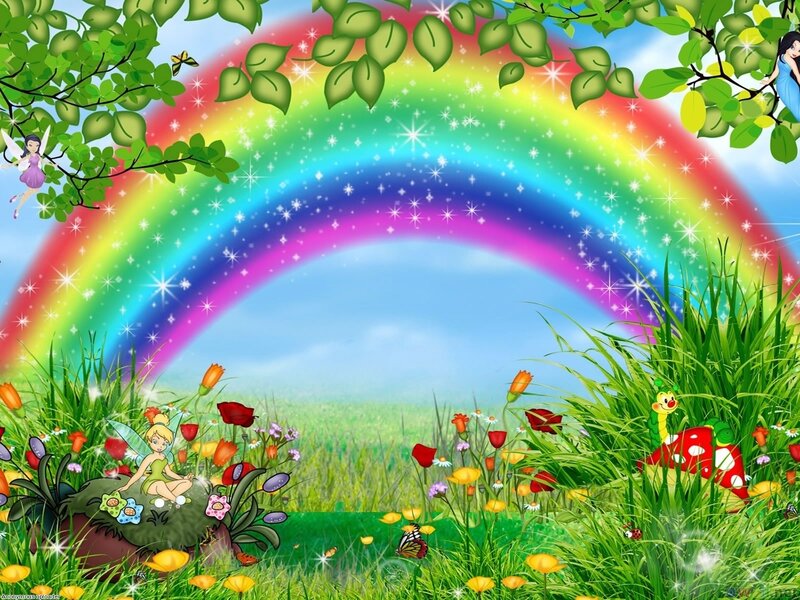 Fairy in a Meadow — Green