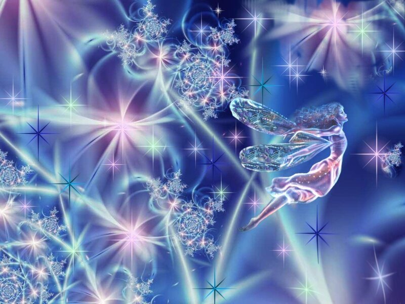fairy in a starry dream