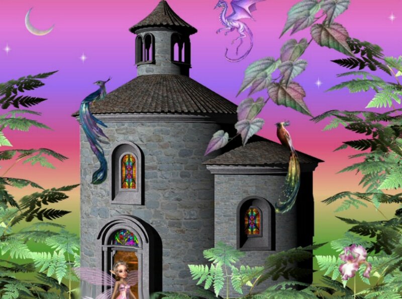 Fairy in a Stone Tower