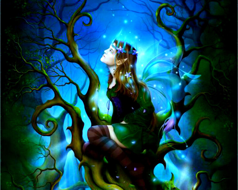 Fairy in a Tree