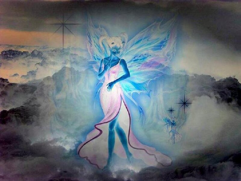 Fairy in Clouds