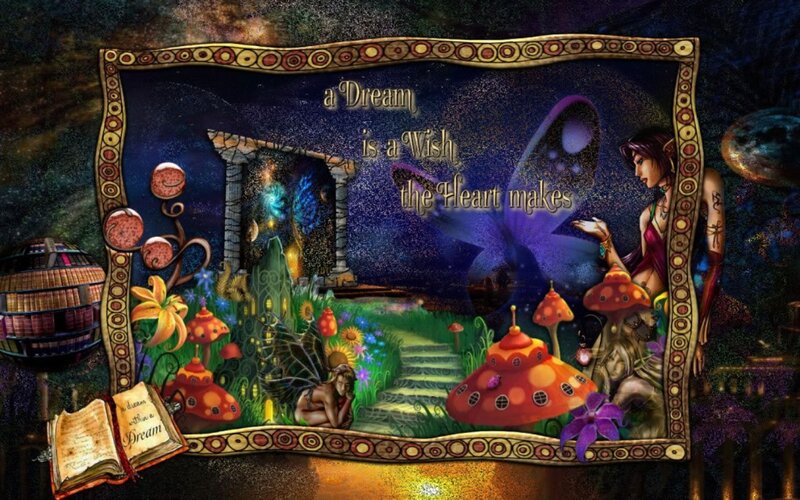 Fairy in Fantasy Garden