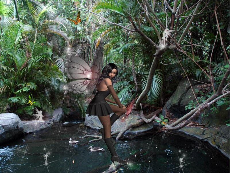 Fairy in Jungle
