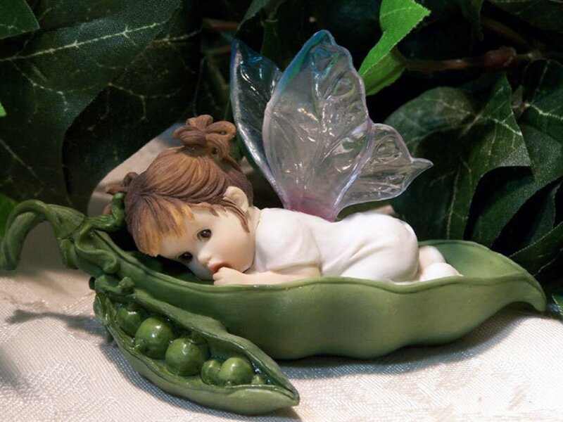 Fairy in Pea Pod