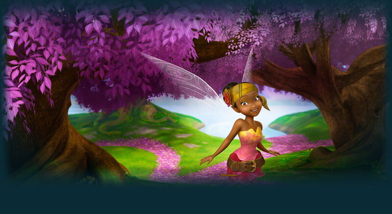 Fairy in Purple Forest — Serene