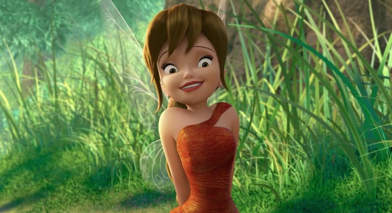 Fairy in Red Dress — Green