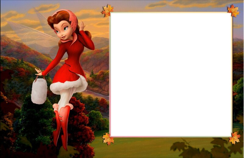 Fairy in Red Dress — Serene, Autumn