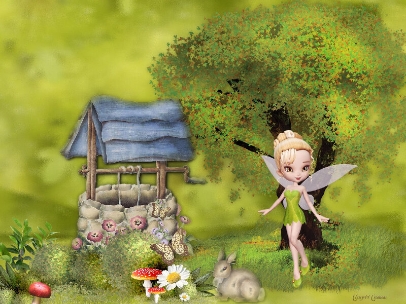 Fairy Near a Well