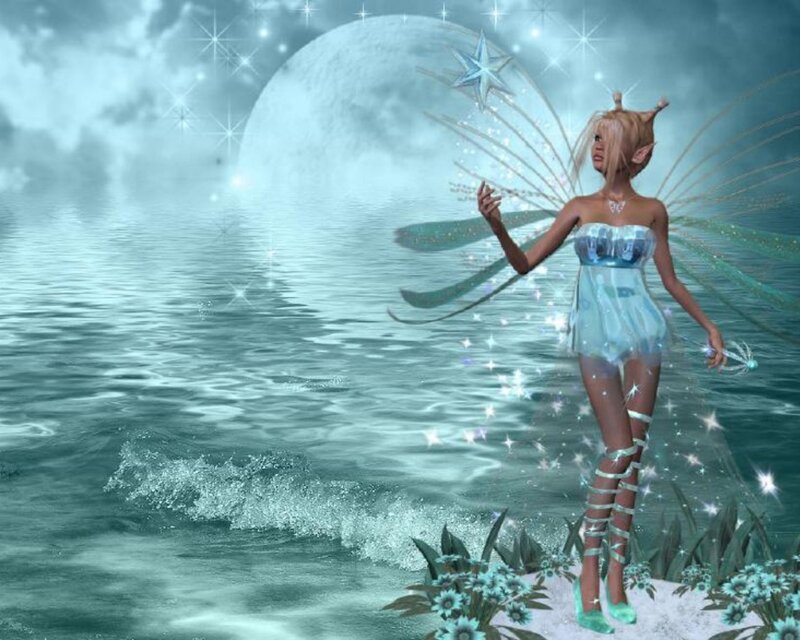 Fairy on a Beach