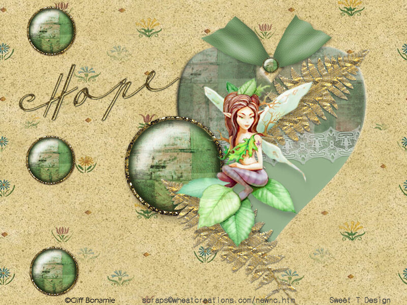 Fairy on a Leaf — Green, Hopeful