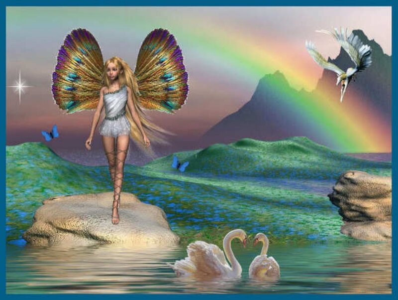 Fairy on a Rock