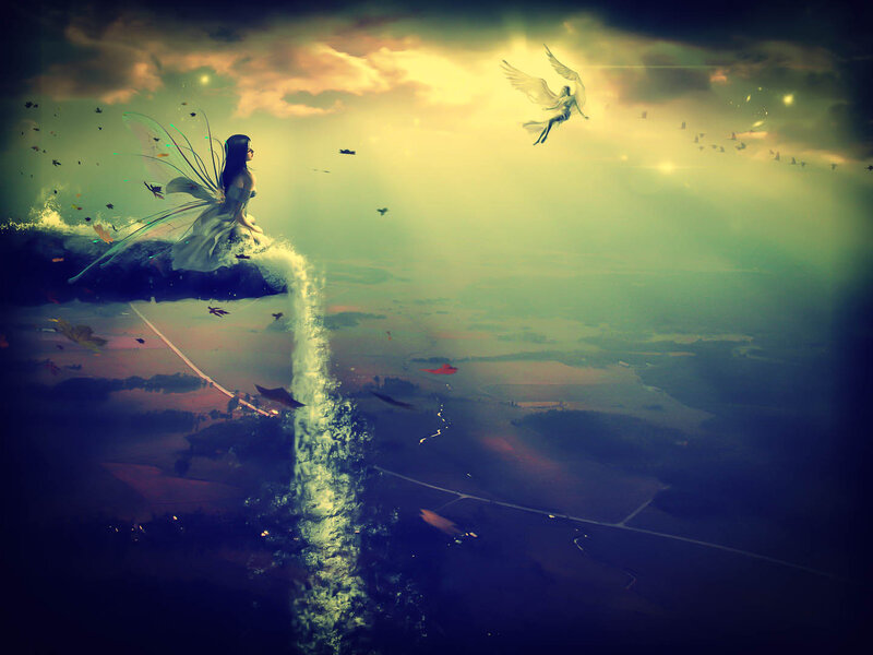 Fairy on Cliff Edge