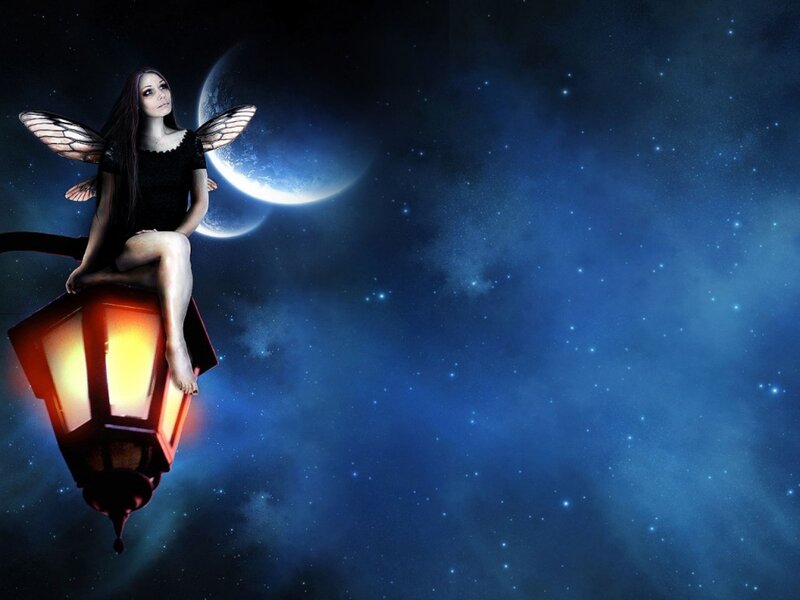 Fairy on Lantern
