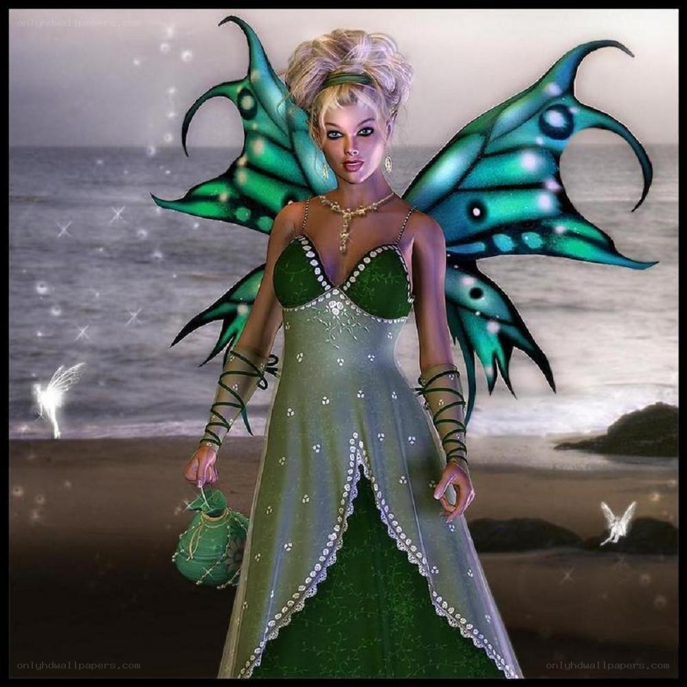 fairy on the beach