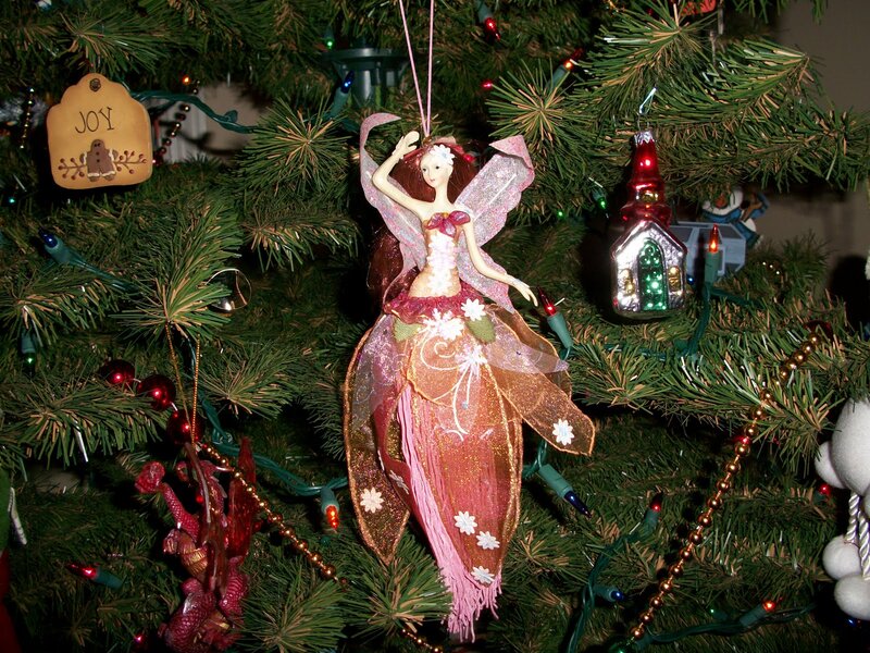 Fairy Ornament on Tree