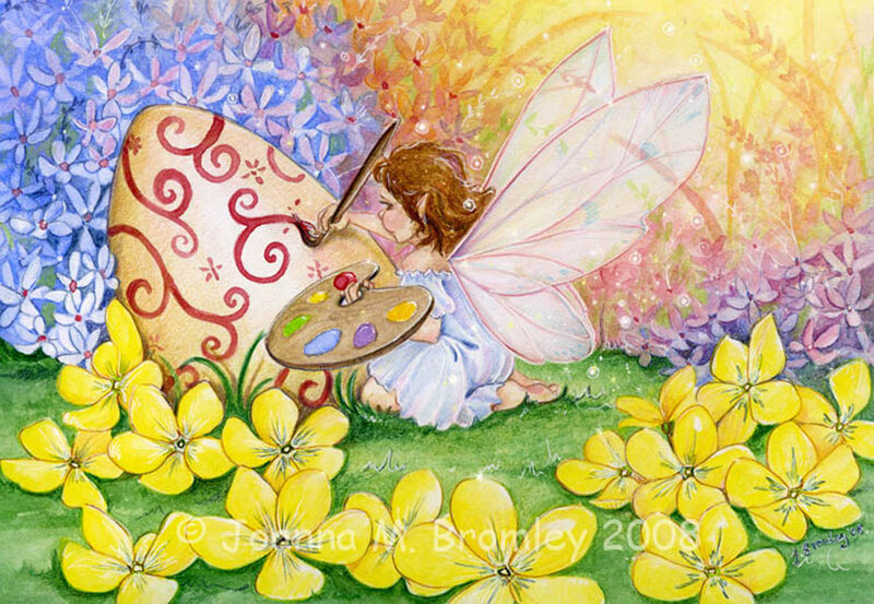 Fairy Painting Egg