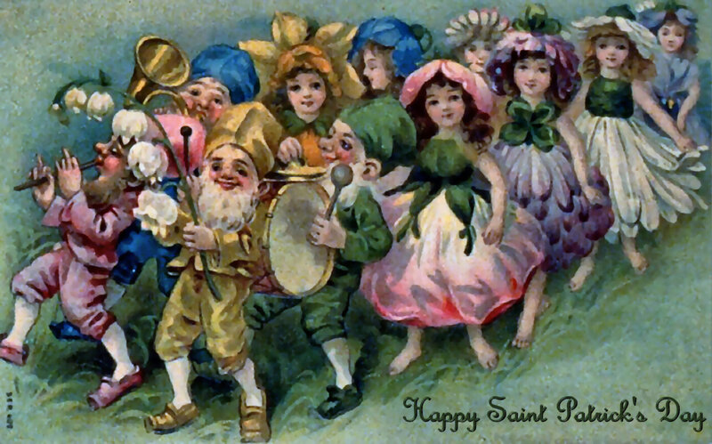 Fairy Parade with Gnomes