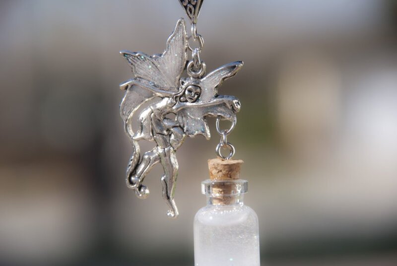 Fairy Pendant with Bottle
