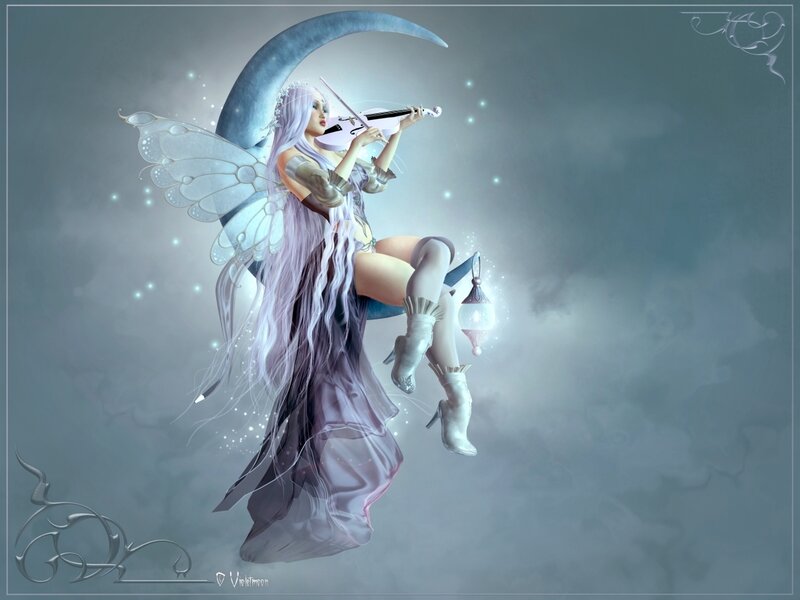 Fairy Playing Violin