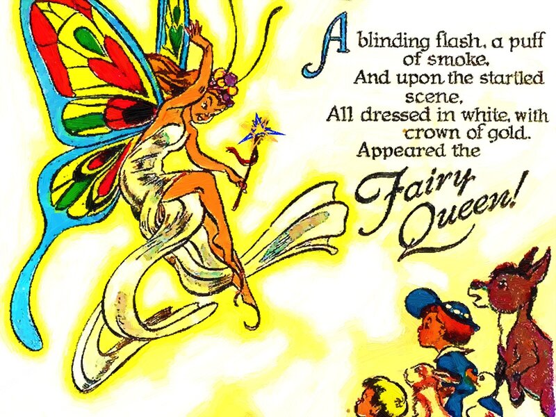 Fairy Queen Flying
