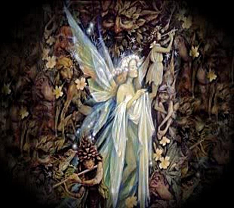 fairy queen in forest