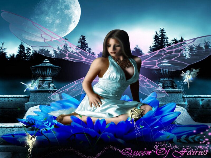 Fairy Queen Sitting