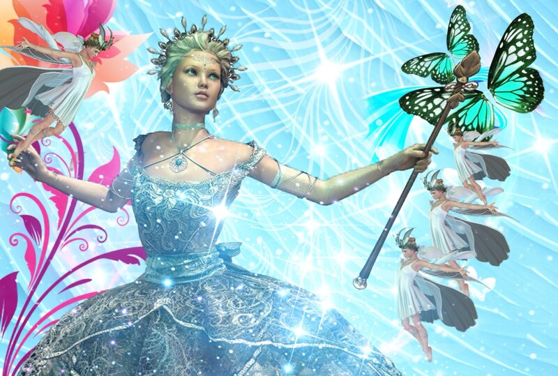Fairy Queen with Wand