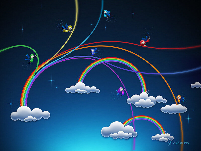 Fairy rainbow adventure