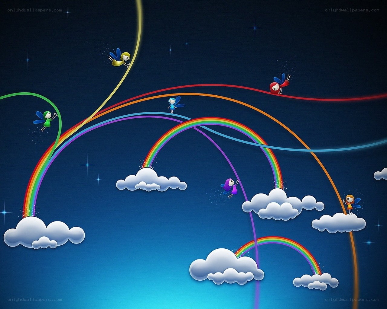 Fairy rainbow adventure