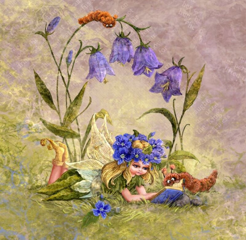 Fairy Reading Book — Purple, Serene
