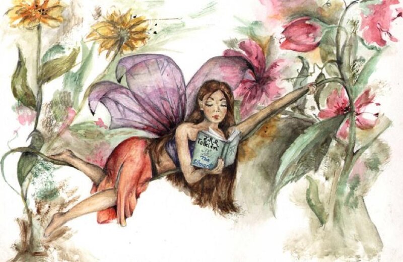 Fairy Reading Book — Purple