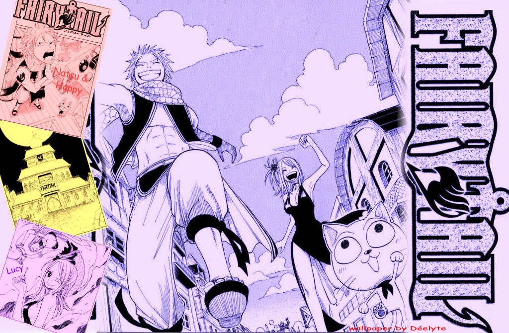Fairy Tail anime collage