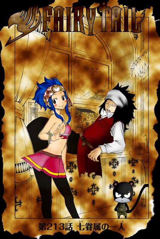Fairy Tail chapter 213 cover