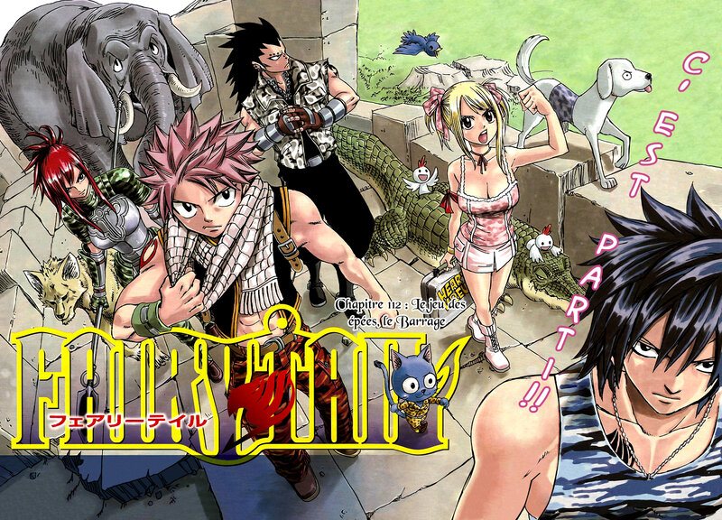 Fairy Tail chapter cover