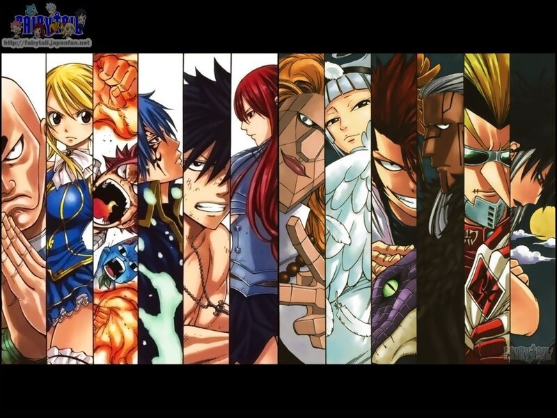 Fairy Tail character lineup