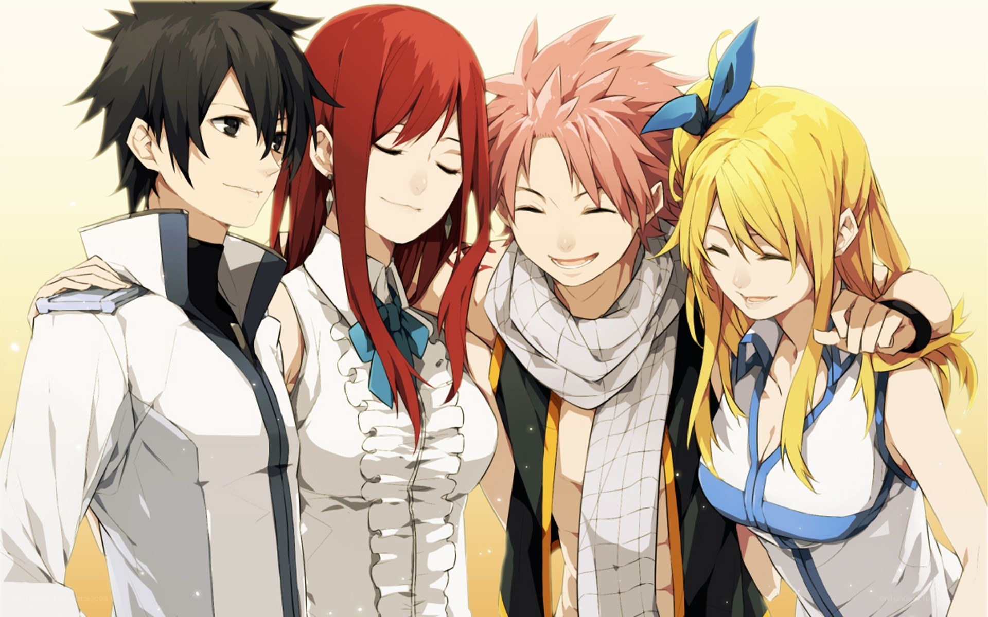 Fairy Tail characters together