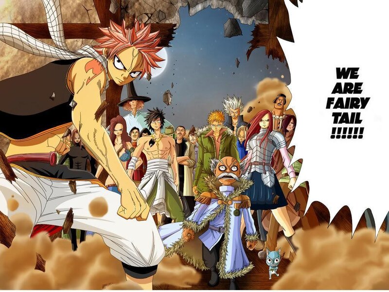 Fairy Tail group portrait