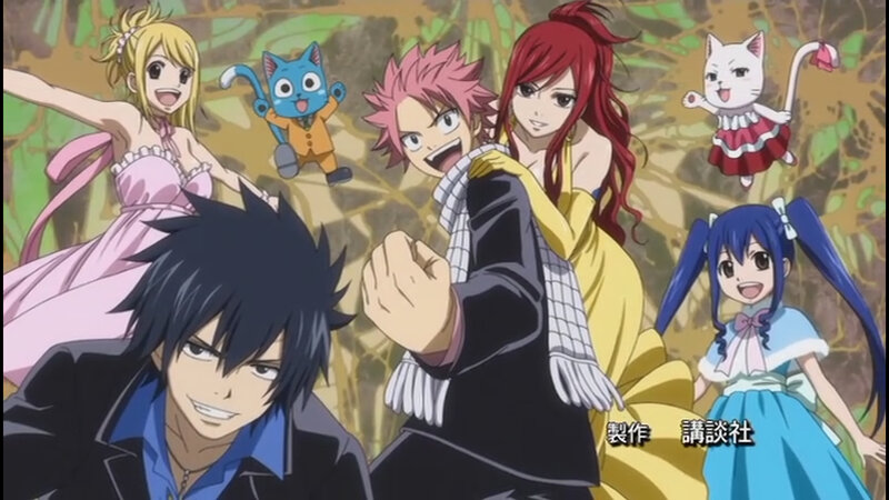 Fairy Tail group portrait
