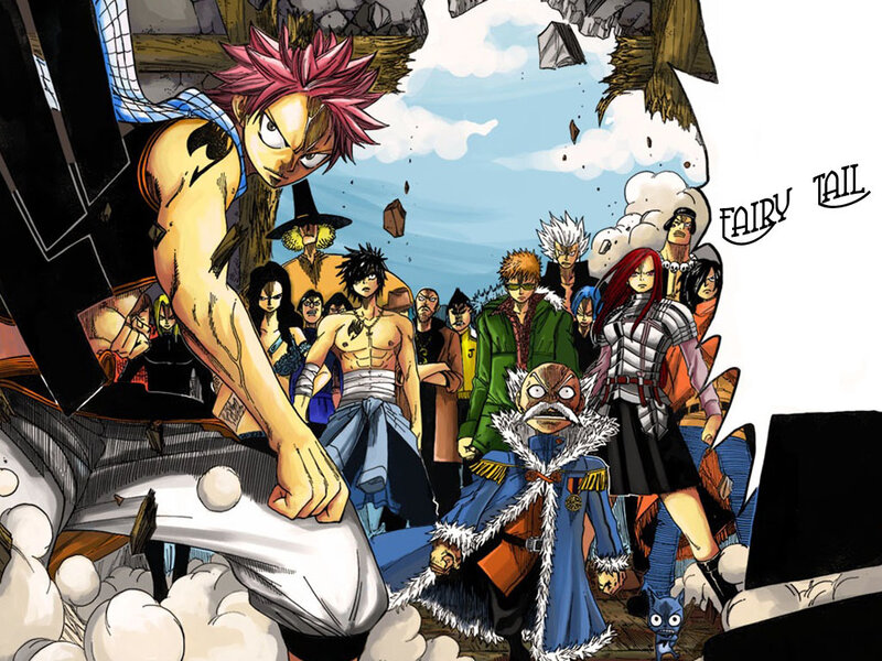 Fairy Tail guild members