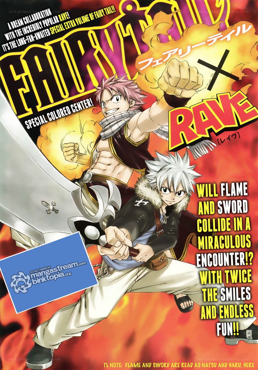Fairy Tail x Rave cover