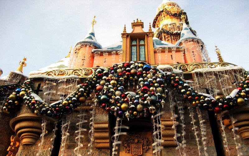 Fairy-tale Castle — Pink, Festive
